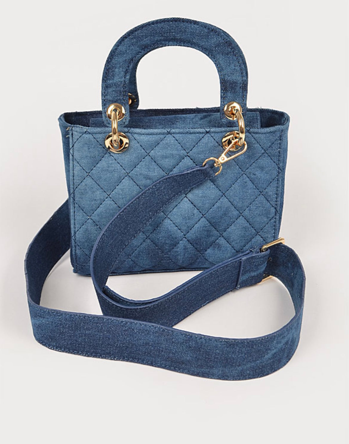 DENIM CLUTCH - CARTERA DE MANO EN MAHÓN