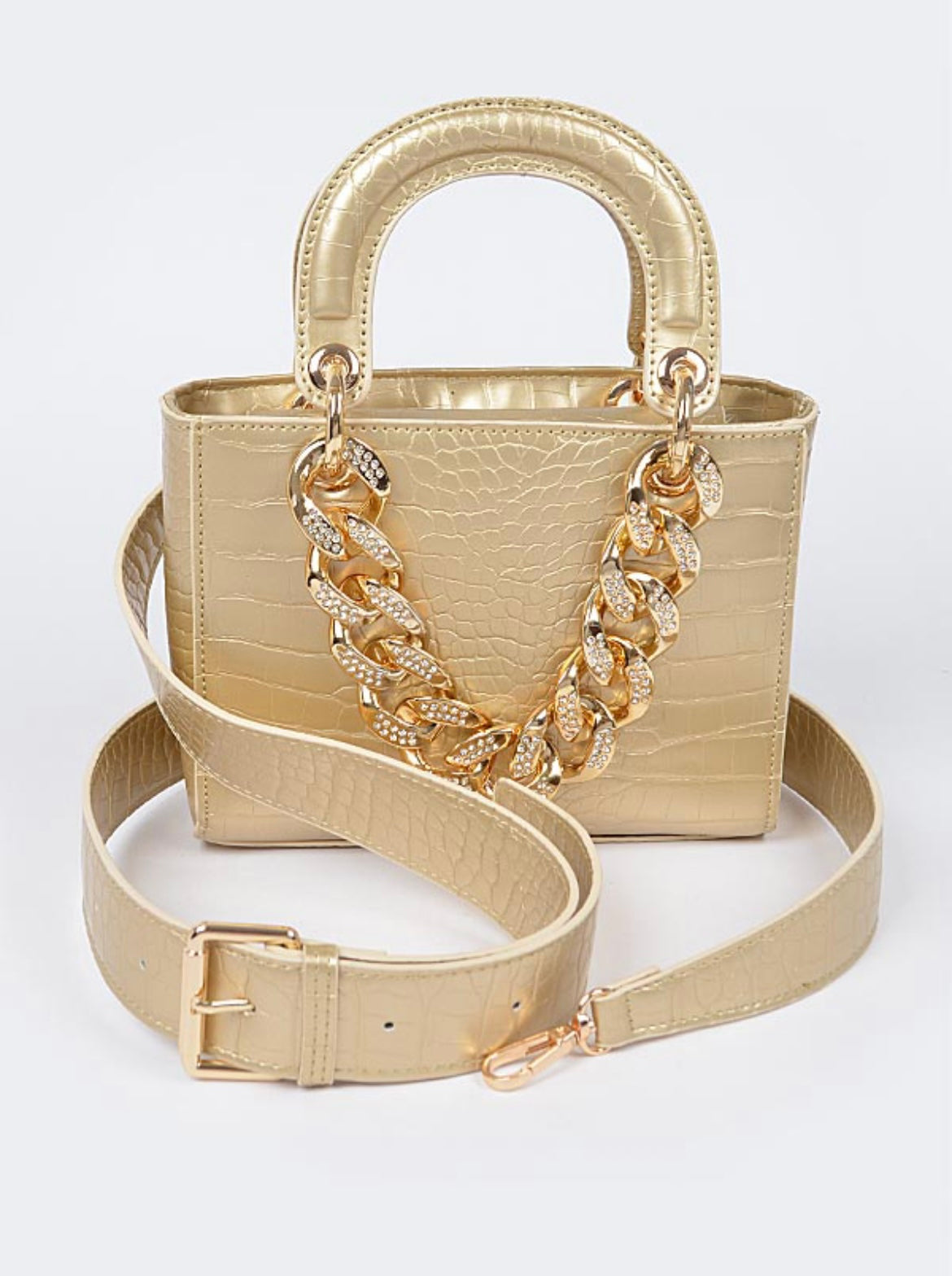 2021 CLUTCH - CARTERA DE MANO COLOR PLATEADA