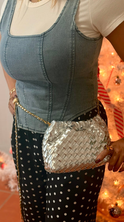 Shimmer Belt & Crossbody Bag - Una cartera, dos estilos, mil looks