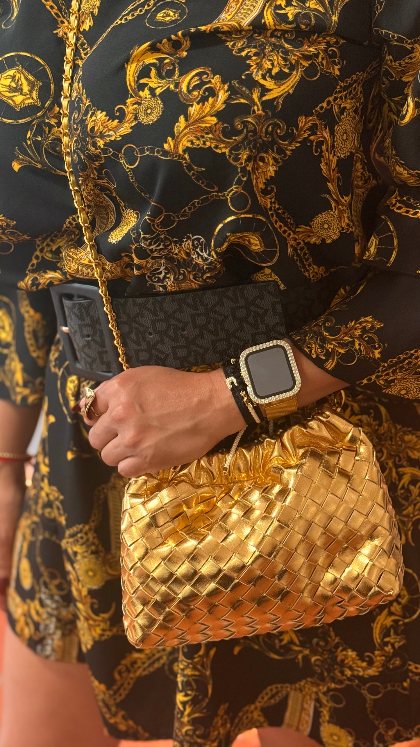 Shimmer Belt & Crossbody Bag - Una cartera, dos estilos, mil looks