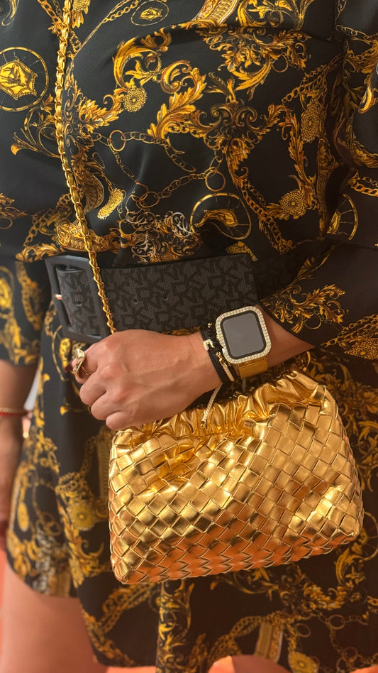 Shimmer Belt & Crossbody Bag - Una cartera, dos estilos, mil looks