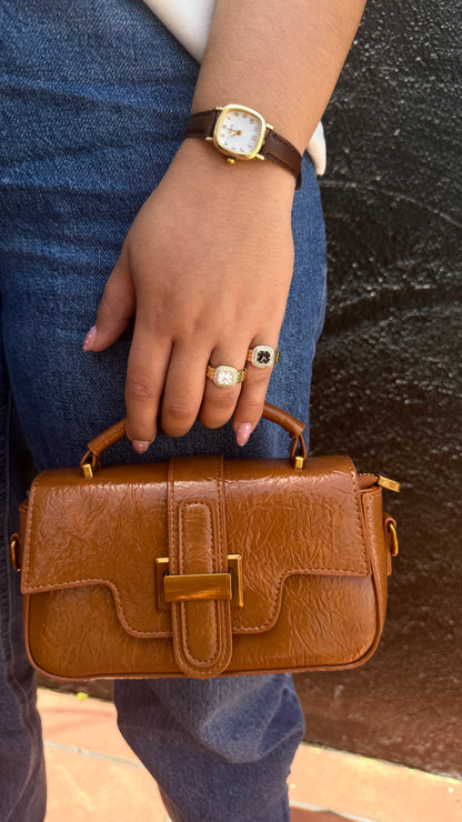 Amber Glow Bag - Brilla con el encanto cálido del otoño