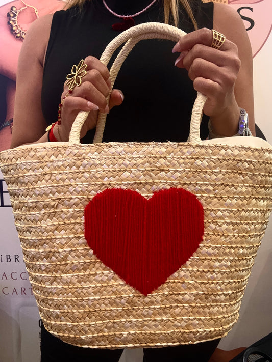 Corazón Coquette Bag - Un corazón que se lleva en la mano