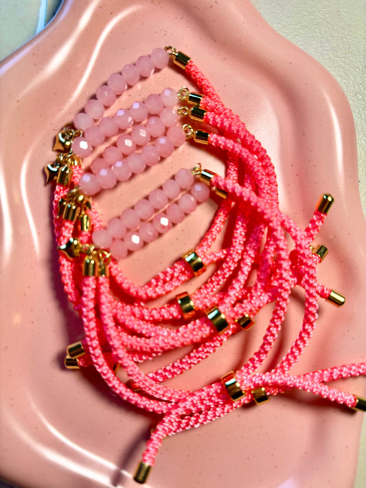 Pink Glow Bracelet