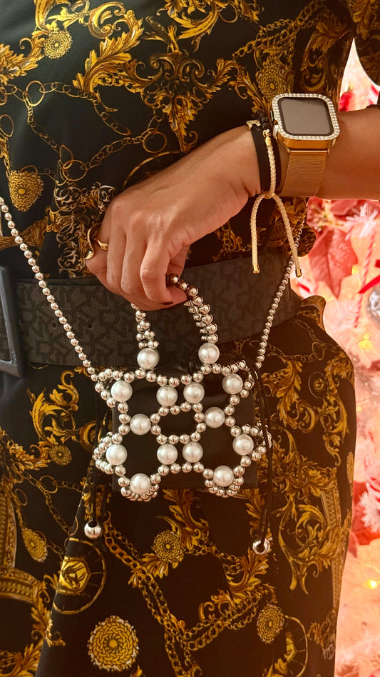 Mini Beaded Glam Bag - tu toque chic en tamaño mini