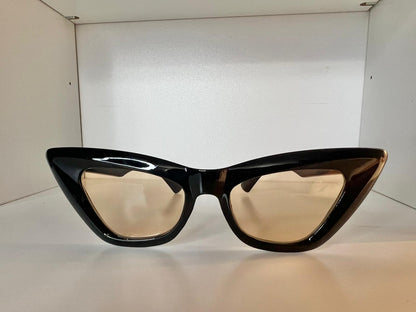 STAR SUNGLASSES - GAFAS PARA EL SOL EN FORMA DE CAT EYE CON MARCO NEGRO