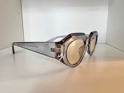 AMANDA SUNGLASSES - GAFAS PARA EL SOL MONTURA GRIS TAMAÑO MEDIANO