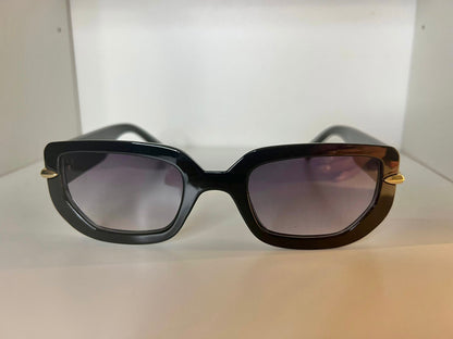 LONDON SUNGLASSES - GAFAS PARA EL SOL NEGRAS CON DETALLES DORADOS