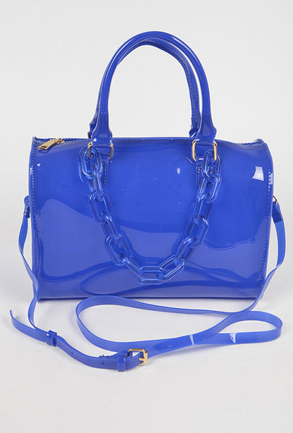 CLEAR BAG - CARTERA DE MANO DE COLOR TRANSPARENTE