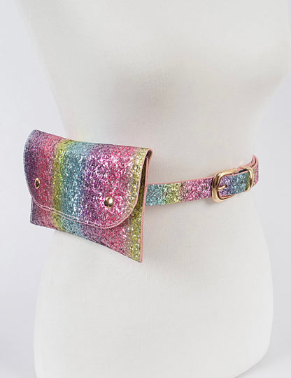 RAINBOW BELT BAG - CARTERA ESTILO CORREA MULTICOLOR