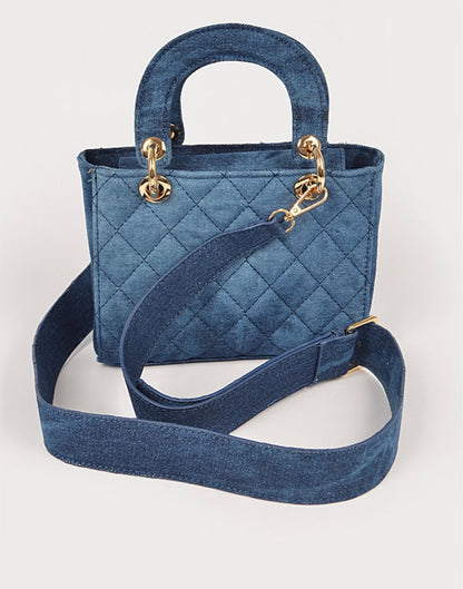 DENIM CLUTCH - CARTERA DE MANO EN MAHÓN