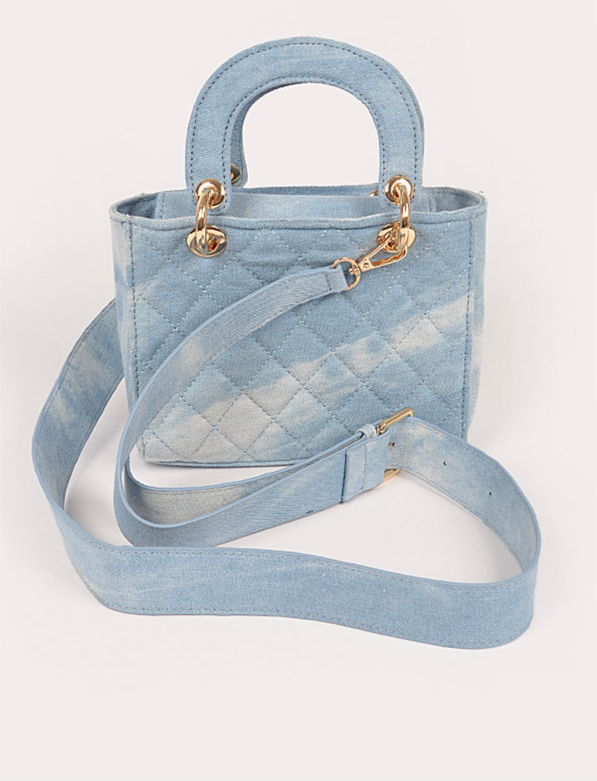 DENIM CLUTCH - CARTERA DE MANO EN MAHÓN