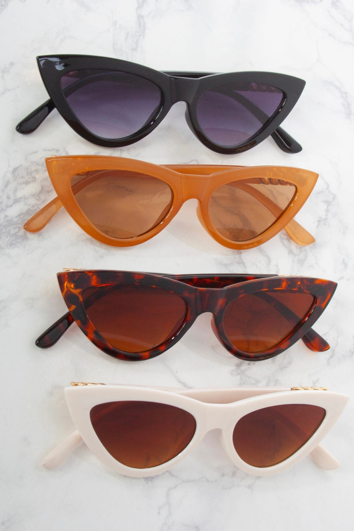 CAT EYE SUNGLASSES - GAFAS PARA EL SOL EN VARIOS COLORES