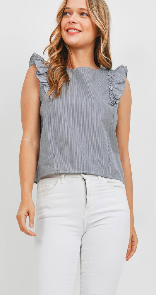 Ruffle Glam Top