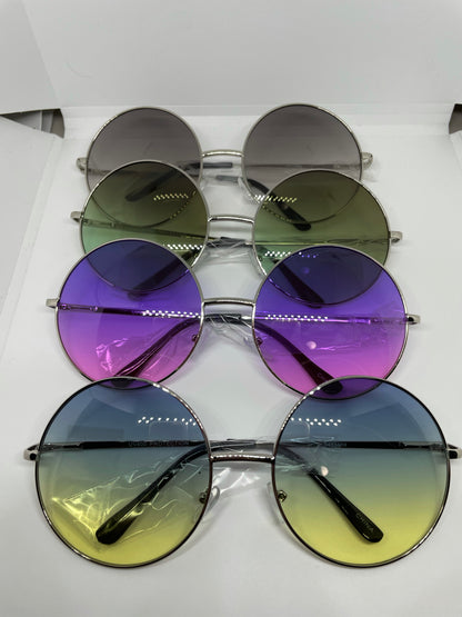 GAFAS HIPPIE - GAFAS PARA SOL ESTILO REDONDO
